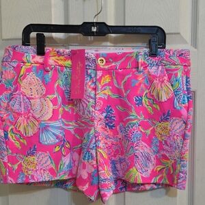 Lilly Pulitzer Women's Pink Floral Shorts